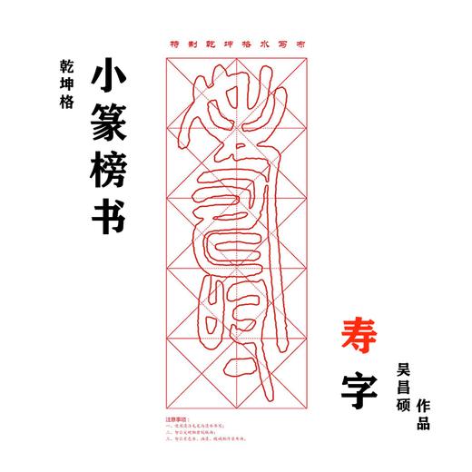 伏羲班定制水写布---小篆《寿》(46cm*120cm)-LT 商品图1