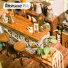 DIY小屋3D立体拼图拼板创意礼物手工拼装咖啡店生日礼物 商品缩略图2
