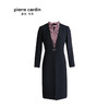 皮尔卡丹女黑色长袖秋季连衣裙时尚假两件职业装一步裙P93DL01B3
 商品缩略图4