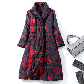 NYT-WW8563冬季新款时尚刺绣中长款外套