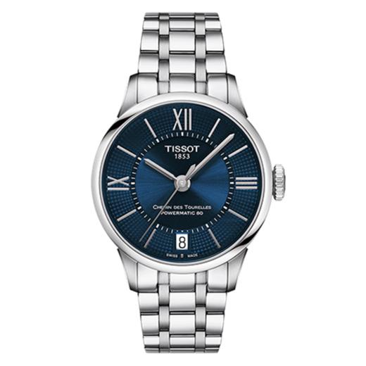 Tissot 天梭杜鲁尔系列钢带80机芯机械女表T099.207.11.048.00 商品图0