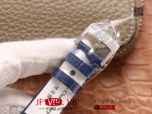 JW梵克雅宝诗意复杂功能系列（巴黎的一天），字面A盘由缟玛瑙跟CNC雕刻铜人打造，机械机芯，女士腕表，皮表带，自动机械机 商品图7