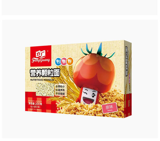 【20送2】【品牌直供】方广营养颗粒面200g/盒（3种口味混合发货）JPY带授权招加盟代理 商品图4