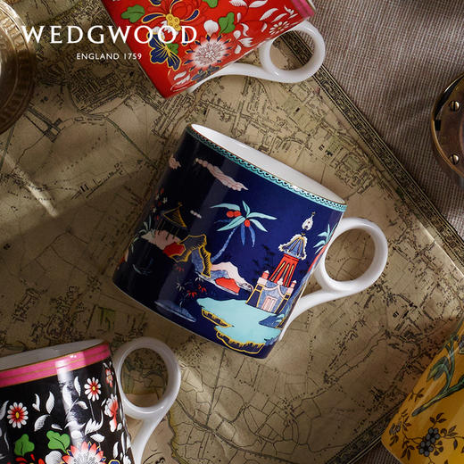 【WEDGWOOD 漫游美境】威基伍德漫游美境骨瓷马克杯水杯咖啡杯欧式杯子家用 商品图1