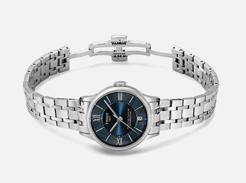 Tissot 天梭杜鲁尔系列钢带80机芯机械女表T099.207.11.048.00 商品图2