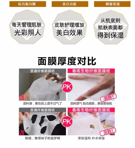 【精品推荐】【香港直邮】papa recipe春雨美白蜂蜜面膜（白色）（新老版本随机）JPY带授权招加盟代理 商品图4