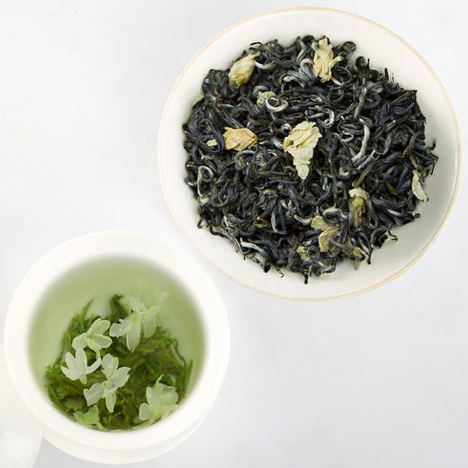 川红 茉莉花茶 林湖飘雪四川浓香型小袋100g 商品图7