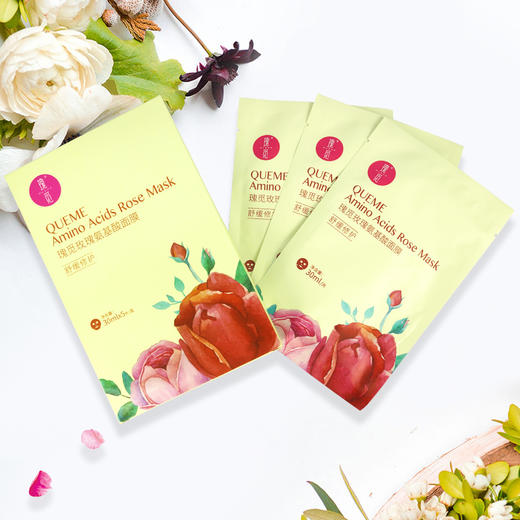 于阗瑰觅——玫瑰面膜(舒缓修护）5片1盒 商品图0