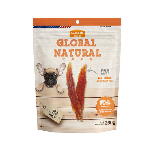 麦富迪狗零食北美原野肉干360g 商品图5