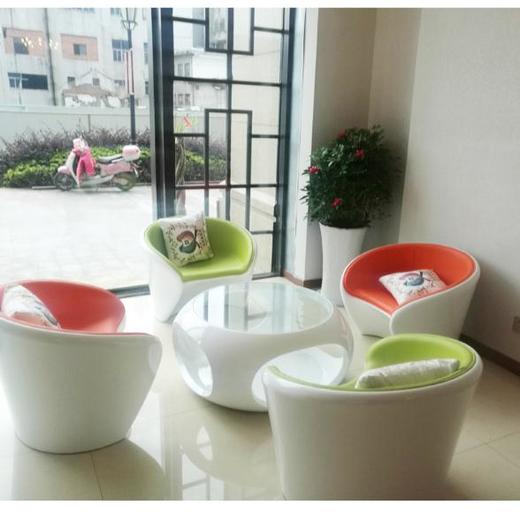 【创意家居】家具休闲桌椅组合简约现代卧室阳台桌椅 商品图1