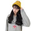 冬季女士针织帽  冬季渔夫帽子 盆帽 韩版 可折叠 保暖帽 商品缩略图4