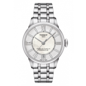 Tissot 天梭杜鲁尔系列钢带80机芯机械女表T099.207.11.116.00