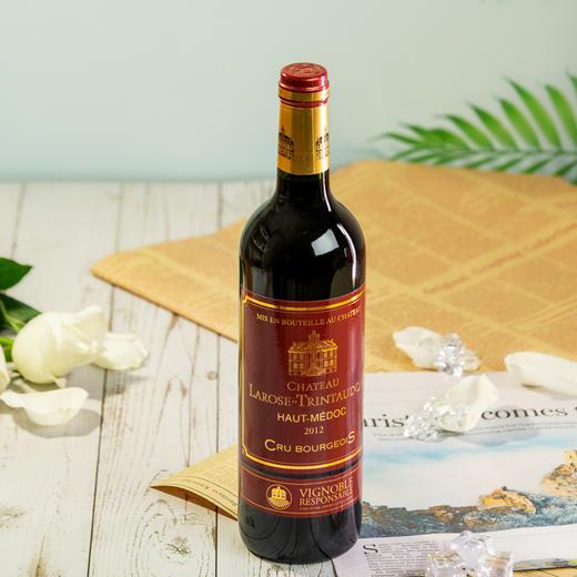 翠陶玫瑰古堡美铎高地法定产区干红葡萄酒750ml（中级庄） 商品图0
