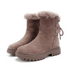 JFN80019新款休闲百搭加绒厚底羊羔绒雪地靴 商品缩略图2