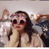 蛋糕配件 复古眼镜搞怪 三款随机发 商品缩略图1