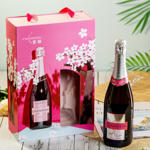 夏桐 ME蜜Rose 传统工艺粉红半干高泡葡萄酒  单瓶/礼盒 商品图2