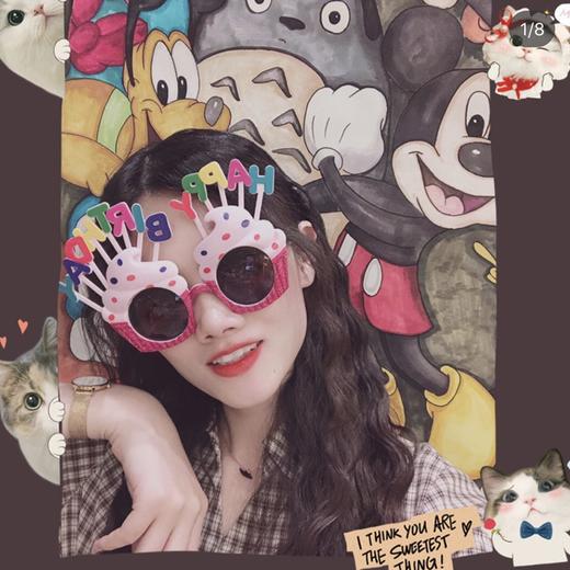 蛋糕配件 复古眼镜搞怪 三款随机发 商品图3