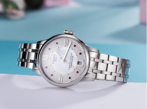tissot 天梭杜鲁尔系列t099.207.11.113.00 机械女表