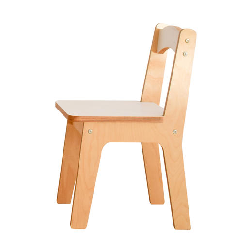 新款3-6岁桦木小椅子 商品图4