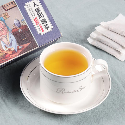 人参玛咖茶 茶汤浓郁 入口醇香 口感清爽 30包/盒 商品图1