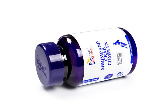 爱司盟 美国进口活力捷虾蟹复合片  中老年成人补钙片  60片/瓶（一般贸易） 商品图3