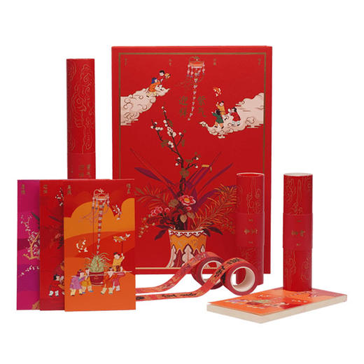 宫禧·紫气迎祥礼盒  |  2020年新春礼盒，富贵岁朝，平安吉祥礼送亲朋。 商品图0