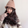 冬季女士针织帽  冬季渔夫帽子 盆帽 韩版 可折叠 保暖帽 商品缩略图1
