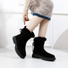 JFN80019新款休闲百搭加绒厚底羊羔绒雪地靴 商品缩略图1