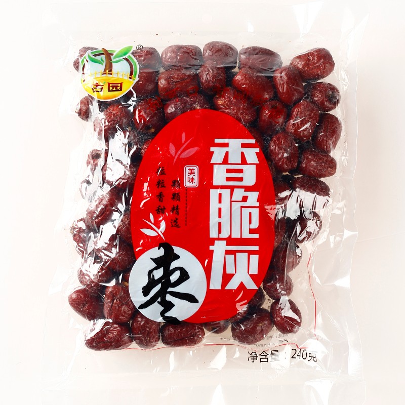 古园 脆灰枣零食特产 好吃听得见 160G*2JPY带授权招加盟代理