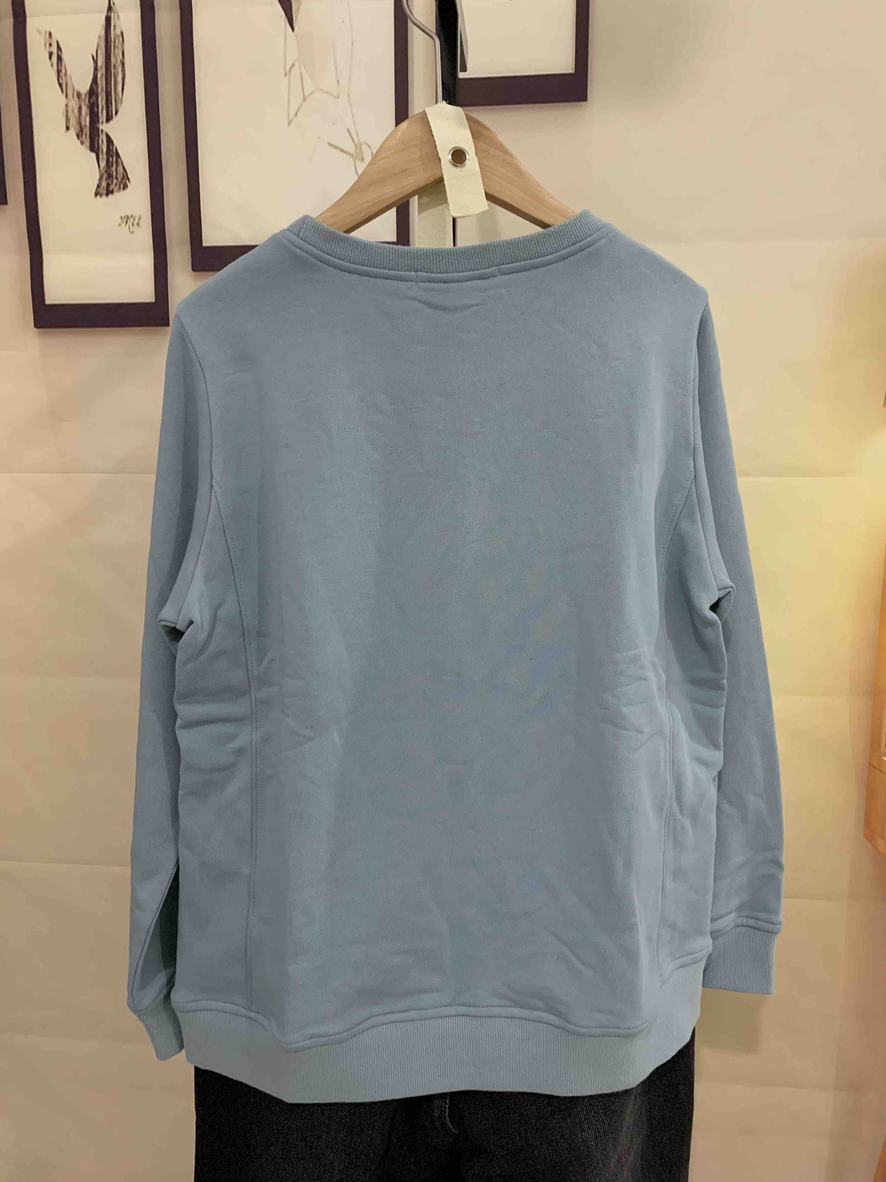 水淼2019冬新品圆领休闲大码宽松卫衣针织衫5312