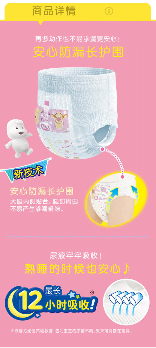 尤妮佳Moony拉拉裤 XL38(女)标准装JPY带授权招加盟代理 商品图2