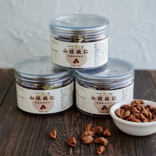 [屁侠推荐]口口香酥脆 一口就上瘾 临安山坚果核桃仁新货 3罐装/6罐装/礼盒装 2025新货 商品图2