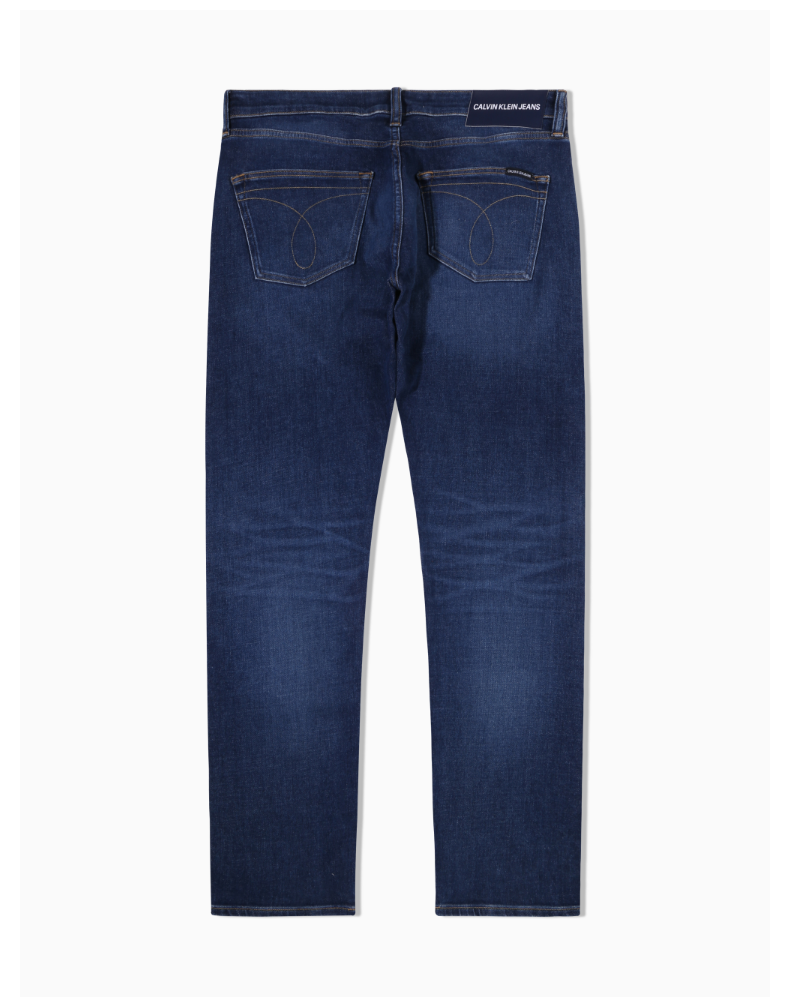 056-c24 ck jeans 2019秋冬新 男士中腰磨白时髦楔形牛仔裤ckj055 j31