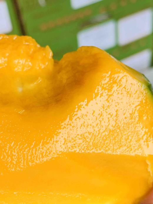 秘鲁太阳芒来自天堂的美味放熟了之后超级水润细腻芒果汁飙起