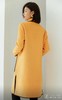 AtelierMissLu / Nuria-奶蜜黄撞色口袋羊毛长外套 商品缩略图8