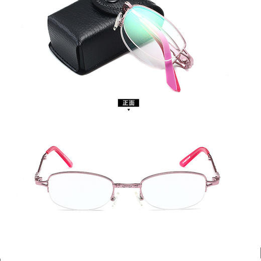 LJGOOD/骊佳 女士镶钻折叠老花镜JPY带授权招加盟代理 商品图11