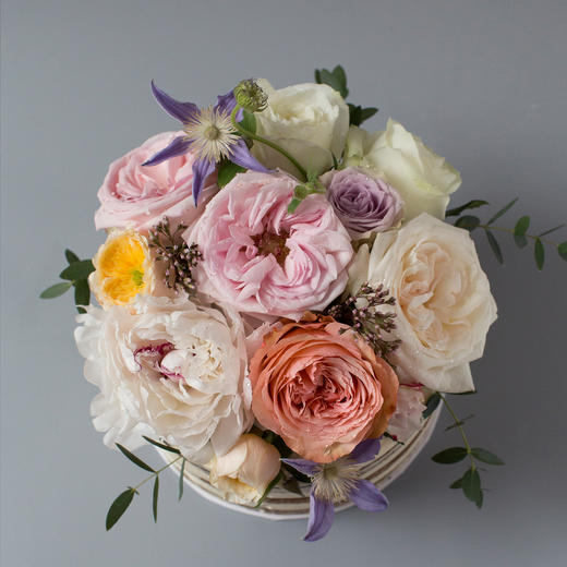 『繁花似锦』定制插花鲜果裸蛋糕 商品图1