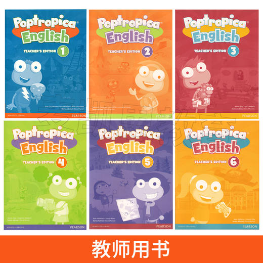 培生少儿美语教材小学英语Poptropica English1/2/3/4/5/6学生书 商品图2