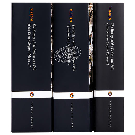 【中商原版】罗马帝国衰亡史3本1-6卷全集 套装 英文原版 History of Decline & Fall of Roman Empire 爱德华吉本 商品图1