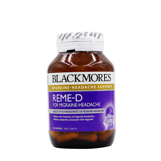 【香港直邮】 Blackmores 澳佳宝 REME-D小白菊胶囊60粒 商品图6