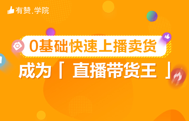 0基础快速上播卖货 成为直播带货王