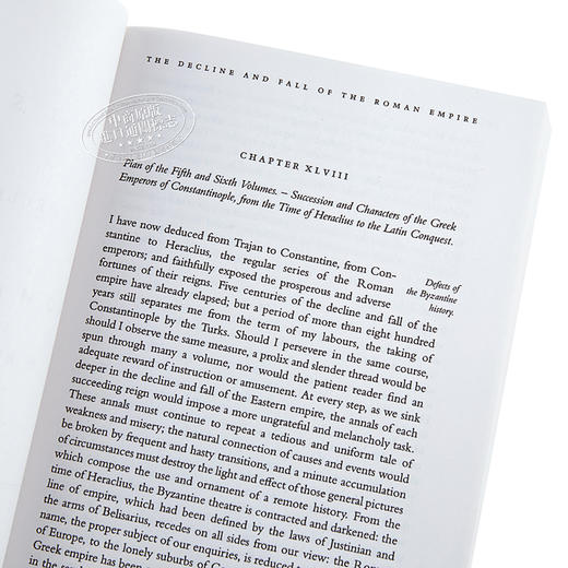 【中商原版】罗马帝国衰亡史3本1-6卷全集 套装 英文原版 History of Decline & Fall of Roman Empire 爱德华吉本 商品图3