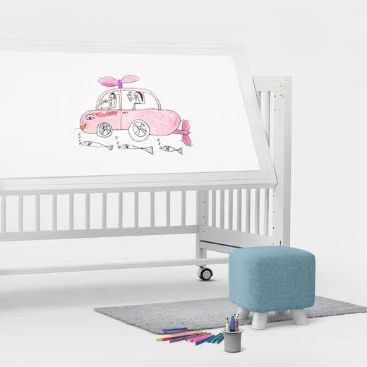 英国 Snuggle sac多功能成长型榉木婴儿床/床垫 实木童床 商品图5