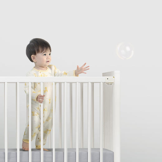 英国 Snuggle sac多功能成长型榉木婴儿床/床垫 实木童床 商品图3