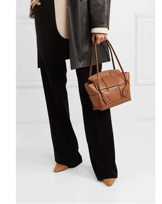 bv新款arco高级感编织包真皮手提单肩鲶鱼女包