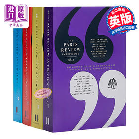 【中商原版】巴黎评论 4辑套装 英文原版 The Paris Review Interviews: Vol.1-4 作家访谈 文学批评