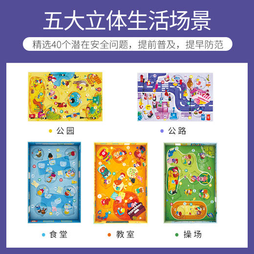 TOI安全小达人 儿童安全意识培养 益智桌面亲子游戏玩具男孩女孩 商品图5