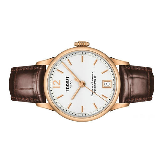 Tissot 天梭杜鲁尔系列皮带80机芯机械女表T099.207.36.037.00 商品图1