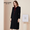 皮尔卡丹女装大衣黑色羊绒大衣高级感通勤保暖毛呢外套P94CL01B0
 商品缩略图4