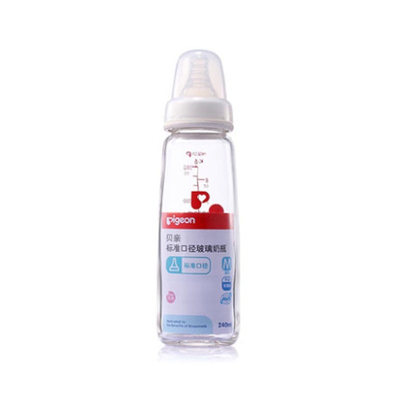 Pigeon贝亲标准口径玻璃奶瓶240ML AA85JPY带授权招加盟代理